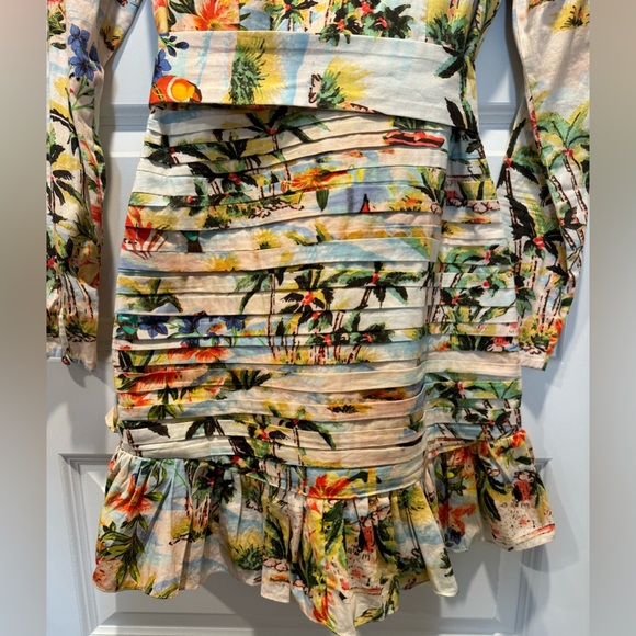 ROCO SANDS- ABSOLUTELY stunning Tropical Dress. Sz Small - Picture 10 of 11